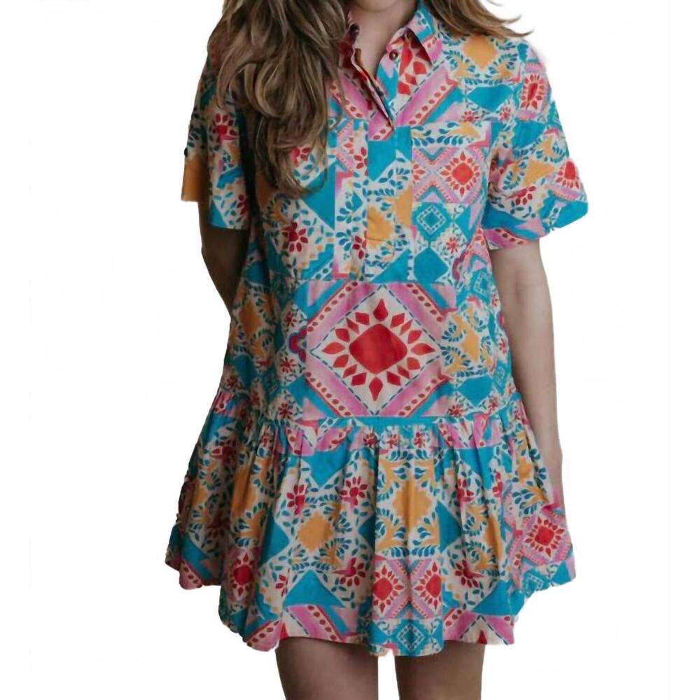 NEW LAROQUE lola mini dress in del sol